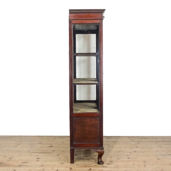 M-6705 Antique Edwardian Glass Display Cabinet (9)