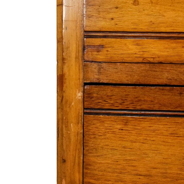 M-6714 Antique Victorian Walnut and Mahogany Chest of Drawers (1)
