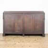 M-6716 Antique Edwardian Mahogany Glazed Side Cabinet (6)