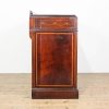 M-6716 Antique Edwardian Mahogany Glazed Side Cabinet (7)