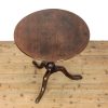M-6735 Georgian Oak Snap Top Pillar Table (2)