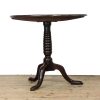 M-6735 Georgian Oak Snap Top Pillar Table (3)
