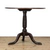 M-6735 Georgian Oak Snap Top Pillar Table (5)