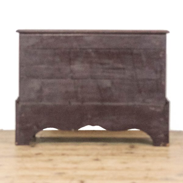 M-6751 Antique 18th Century Style Oak Coffer Bach (6)