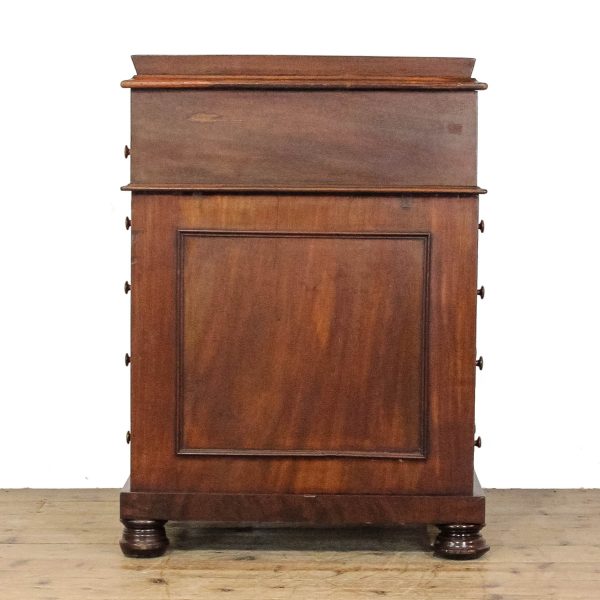 M-6757 Antique Victorian Mahogany Davenport Desk (3)