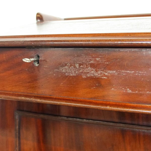 M-6757 Antique Victorian Mahogany Davenport Desk (8)