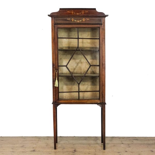 M-6758 Antique Edwardian Display Cabinet (4)