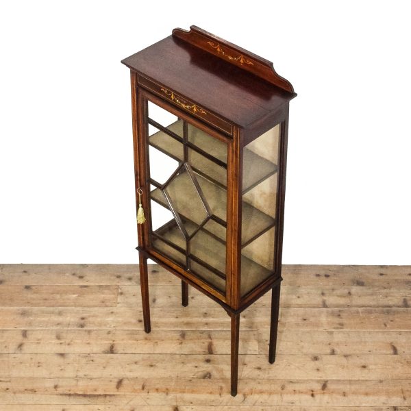 M-6758 Antique Edwardian Display Cabinet (6)