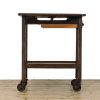 M-6778 - Vintage Oak Drinks Trolley (13)