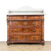 M-6663 Antique Marble Top Continental Chest of Drawers 1