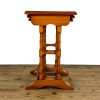 M-6796 Vintage Nest of Yew Wood Side Tables 6