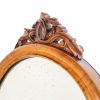 M-6505 Antique Walnut Wall Mirror 2