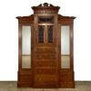 M-6702 Antique Large Mahogany Wardrobe 1