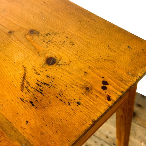 M-5401 Antique Pine Side Console Table (9)