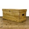 M-6627 Antique Pine Trunk Blanket Box (3)