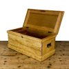 M-6627 Antique Pine Trunk Blanket Box (6)