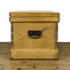 M-6627 Antique Pine Trunk Blanket Box (7)