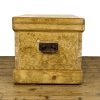M-6627 Antique Pine Trunk Blanket Box (9)