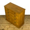 M-6695 Antique Edwardian Satinwood Chest of Drawers (4)