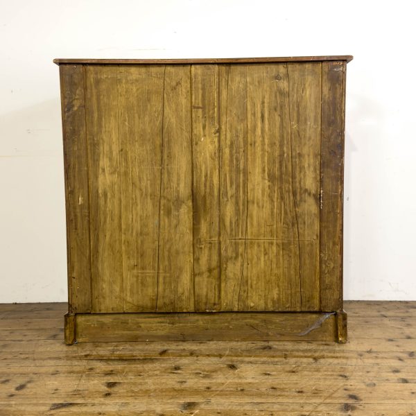 M-6695 Antique Edwardian Satinwood Chest of Drawers (6)