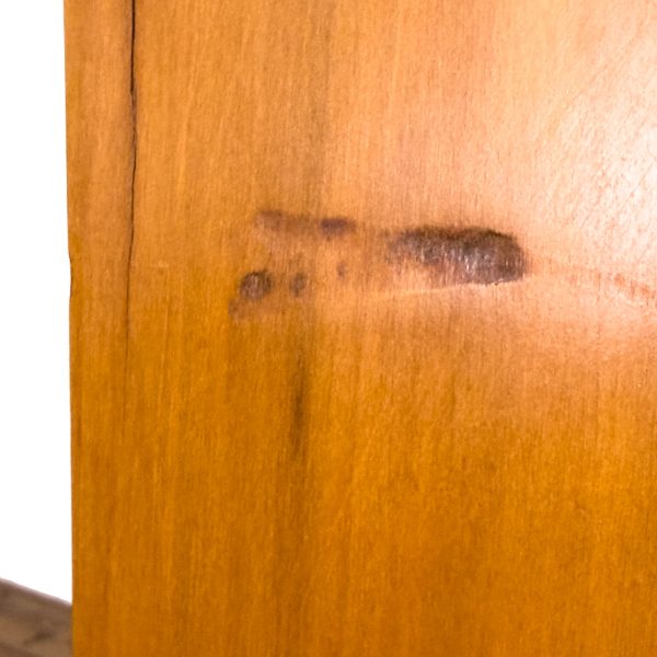 M-6695 Antique Edwardian Satinwood Chest of Drawers (8)