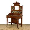 M-6703 Antique Edwardian Marble Top Washstand (8)