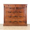 M-6752 Antique Victorian Large Mahogany Chest of Drawers (2)