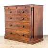M-6752 Antique Victorian Large Mahogany Chest of Drawers (3)