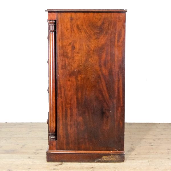 M-6752 Antique Victorian Large Mahogany Chest of Drawers (5)