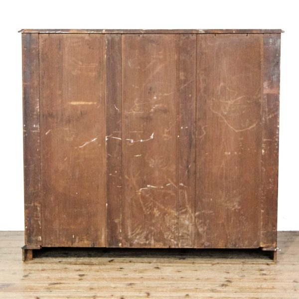 M-6752 Antique Victorian Large Mahogany Chest of Drawers (6)