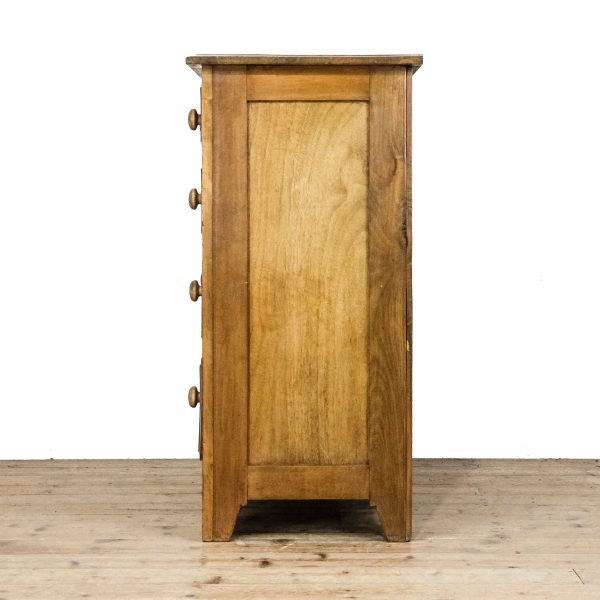 M-6773 Antique Satinwood Chest of Drawers (7)