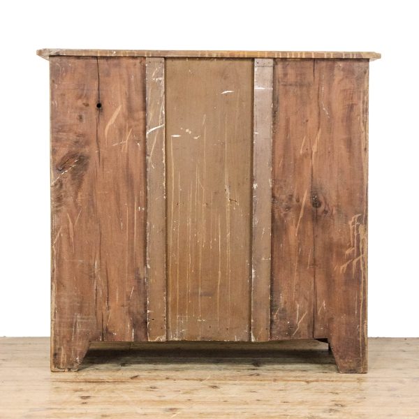 M-6773 Antique Satinwood Chest of Drawers (9)