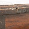 M-6777 Antique 19th Century Oak Carved Coffer (2)