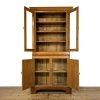 M-6801 Antique Early 20th century Oak Cupboard (10)