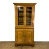 M-6801 Antique Early 20th century Oak Cupboard (2)