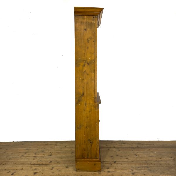 M-6801 Antique Early 20th century Oak Cupboard (5)