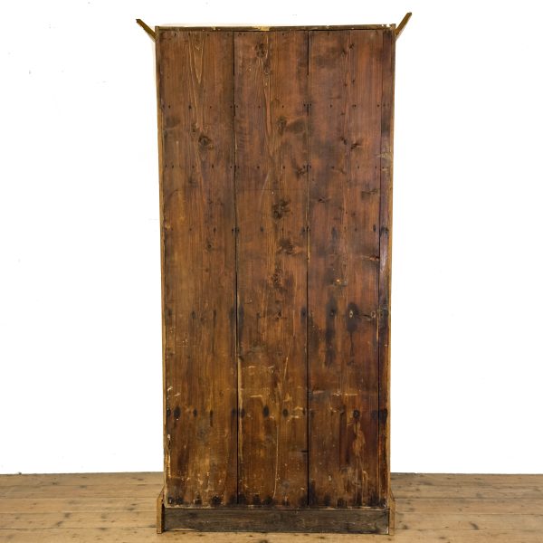 M-6801 Antique Early 20th century Oak Cupboard (8)