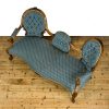 M-6806 Antique Victorian Walnut Sofa or Chaise (3)