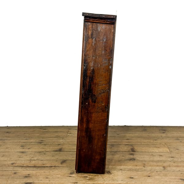 M-6814 Antique Oak Wall Hanging Shelves (4)