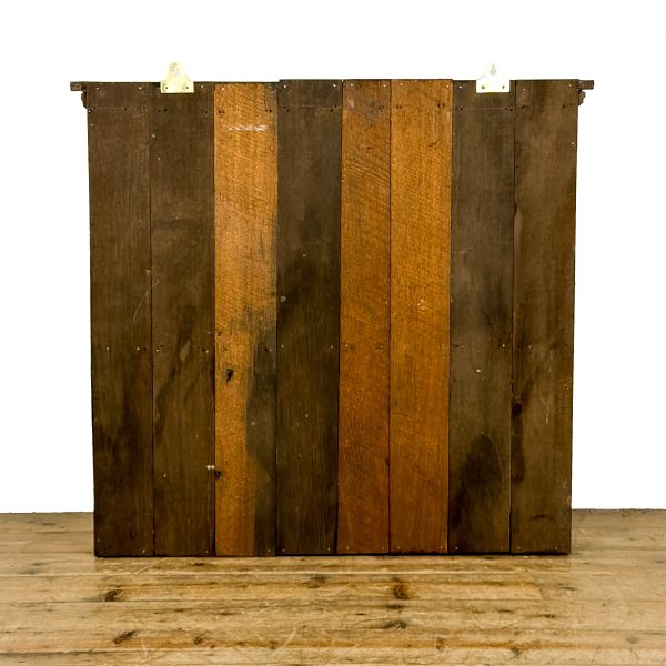 M-6814 Antique Oak Wall Hanging Shelves (5)