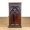 M-6843 Antique 19th Century Cotswold Oak Church Pew (3)