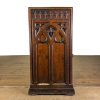 M-6843 Antique 19th Century Cotswold Oak Church Pew (5)