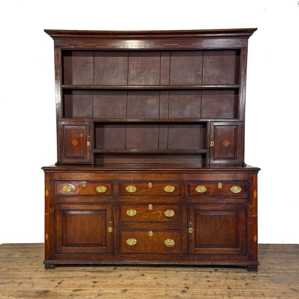 M-6364 Antique Georgian Oak Dresser 1