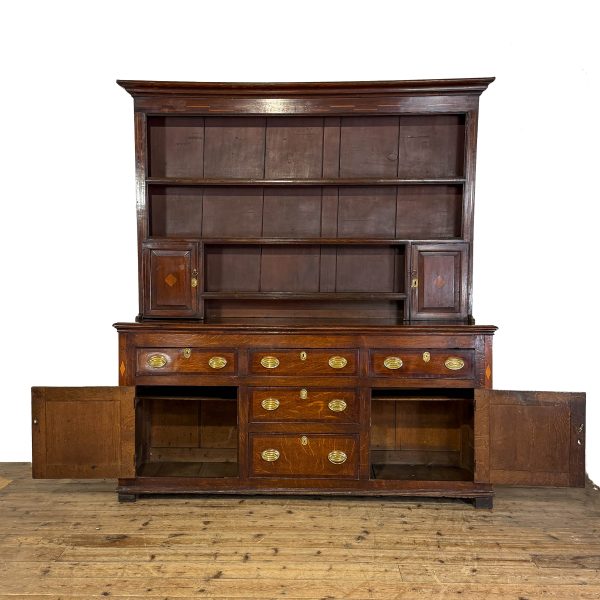 M-6364 Antique Georgian Oak Dresser 2