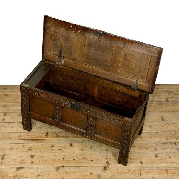 IMG_E1329M-6870 Antique 18th Century Carved Oak Coffer 3