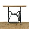 M-6668 Antique Singer Sewing Machine Table 1