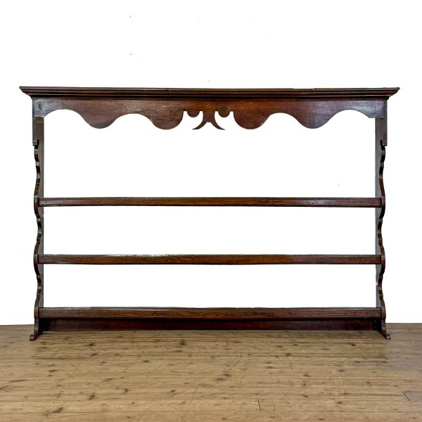 M-6908 Antique Georgian Welsh Oak Dresser Rack 2