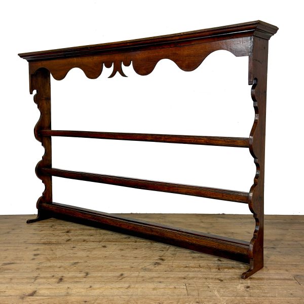 M-6908 Antique Georgian Welsh Oak Dresser Rack 2