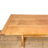 M-2604 Early 20th Century Pale Oak Dining Table
