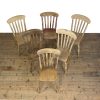 M-6568 Antique Set of Six Antique Kitchen Chairs (3)